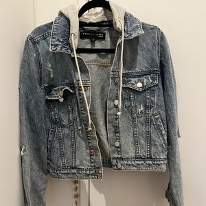 Veronica beard intermix exclusive cara denim jacket